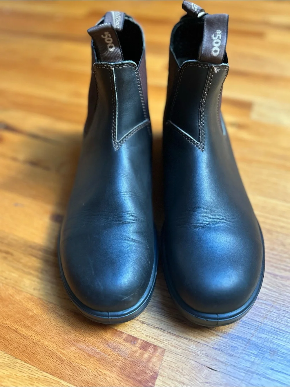 Blundstone 500 Original Chelsea Boots Stout Brown Men’s US 12 AU 11